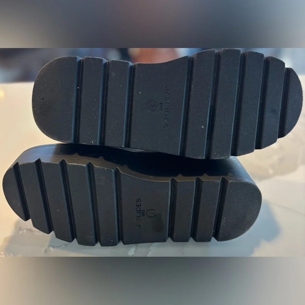 New w/o Tags J Slides Allie Suede Faux Fur Platform Ankle Boot-Never Worn! - Picture 5 of 5